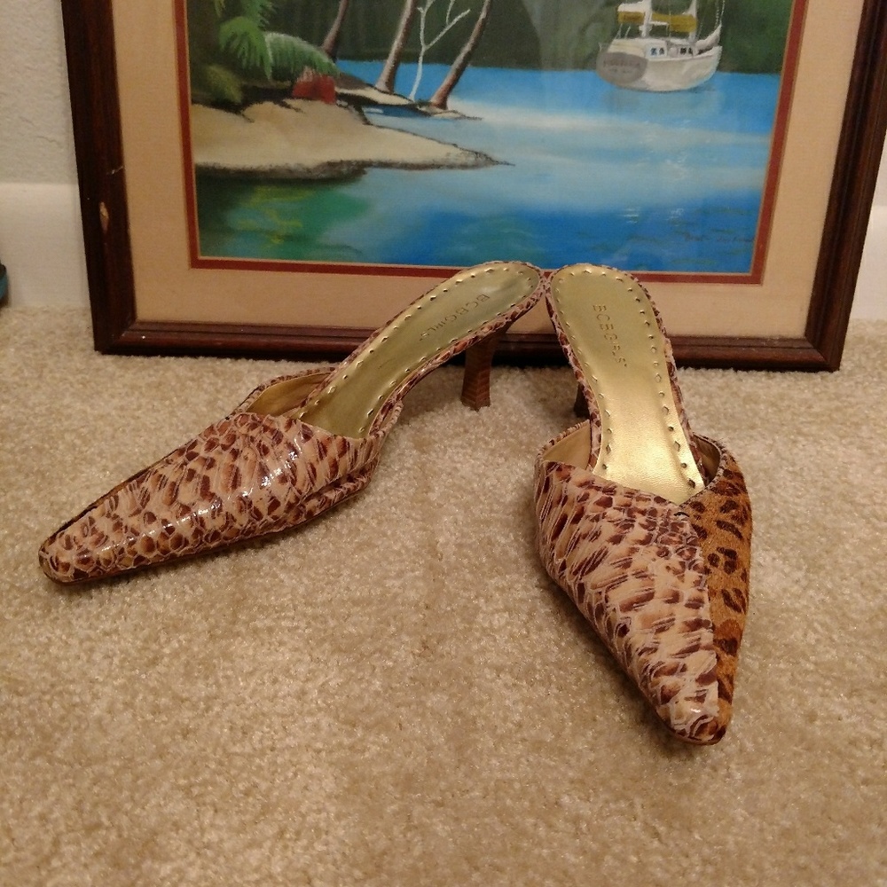 NWOT Mule Heels